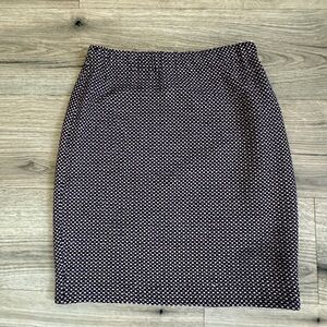 St. John Collection Lilac Black White Knit Skirt | Size 4